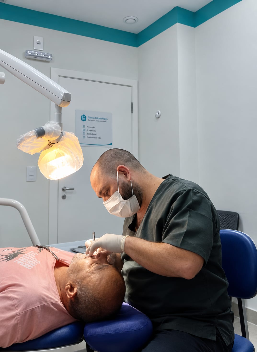 Atendimento odontológico na AmorSaúde